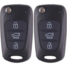 Hyundai Car Key Shell Replacement for i20 i30 i35 ix20 ix35