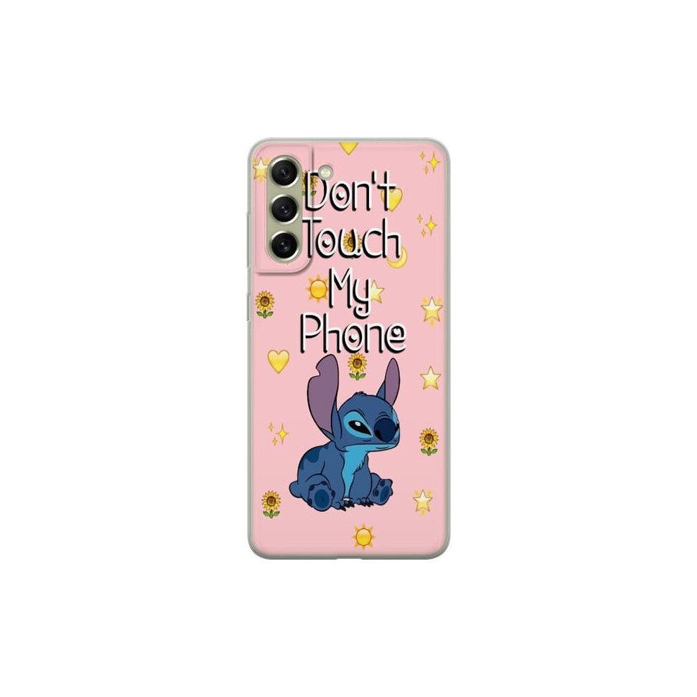 Samsung Galaxy S21 Fe 5G Transparent Case Stitch Design 962029428978