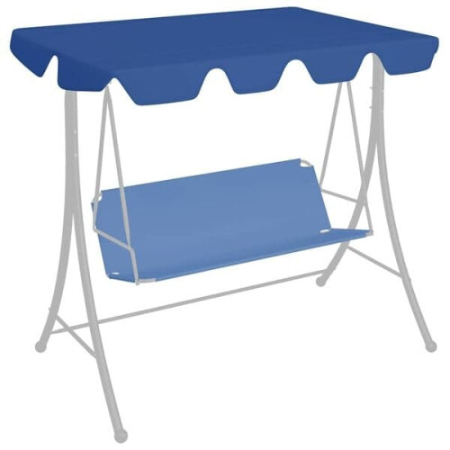 vidaXL hammock canopy blue 188x145 cm