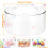 Clear Acrylic Cake Stand Round Reusable Display Riser 5.9 4