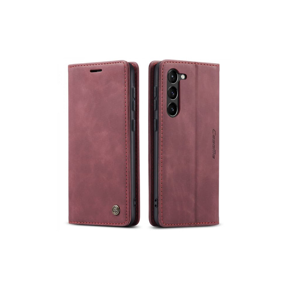 Caseme Slim Wallet Case For Samsung Galaxy S23 Red 962029429333