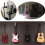 Supporto da parete nero per chitarra, basso e ukulele. 4