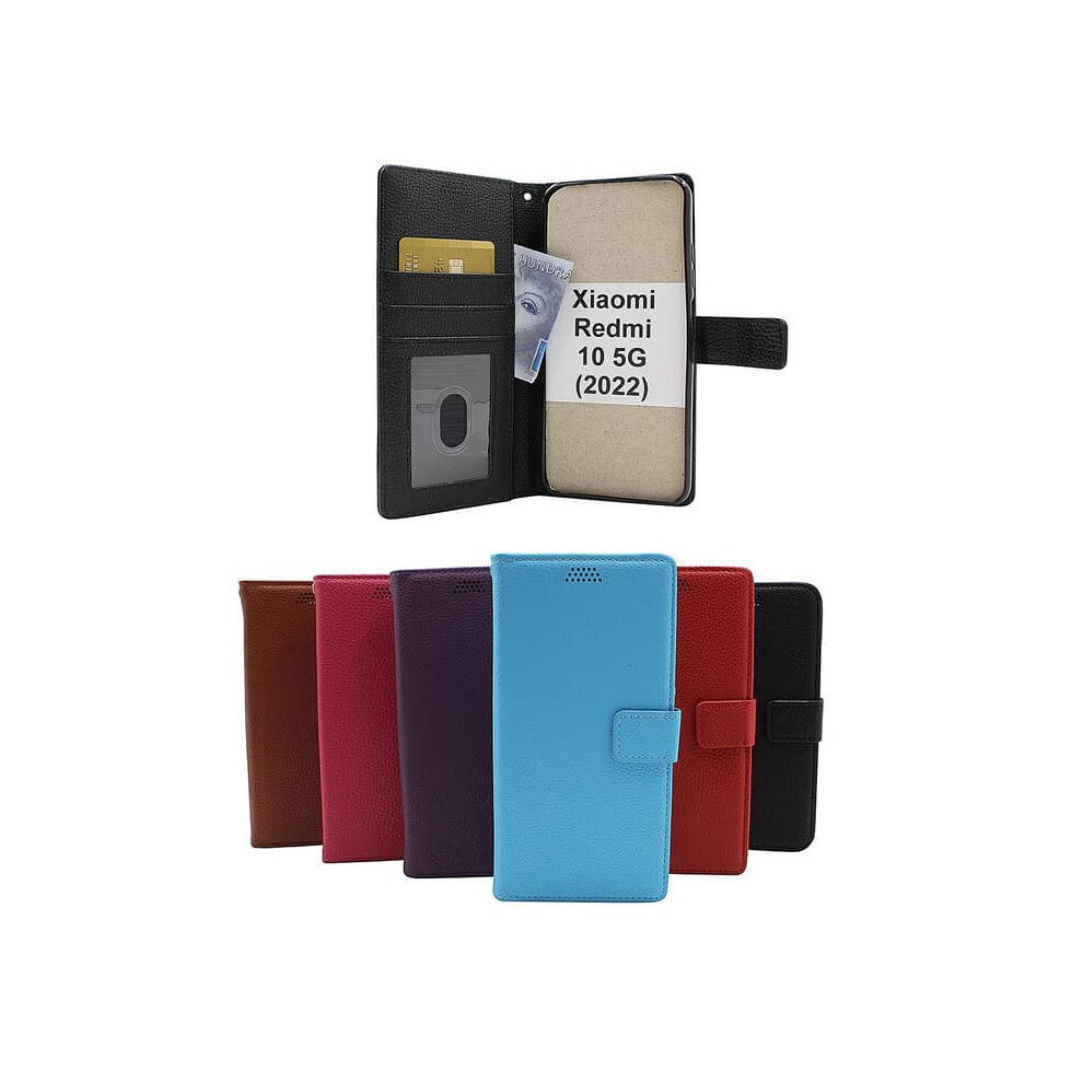 Xiaomi Redmi 10 5G Stand Case Wallet Black 962029761426