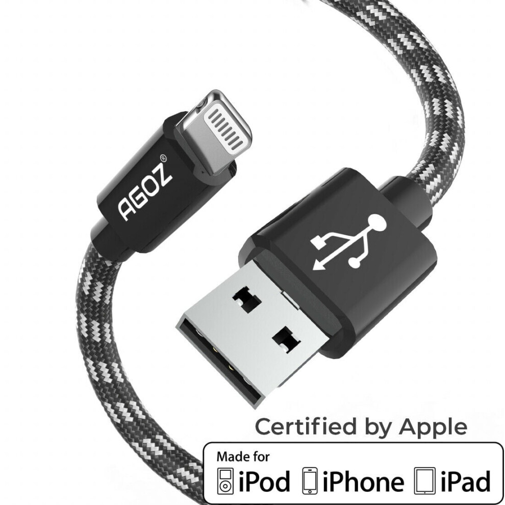 Agoz Lightning Cable 6 Ft Fast Charging 940684190119