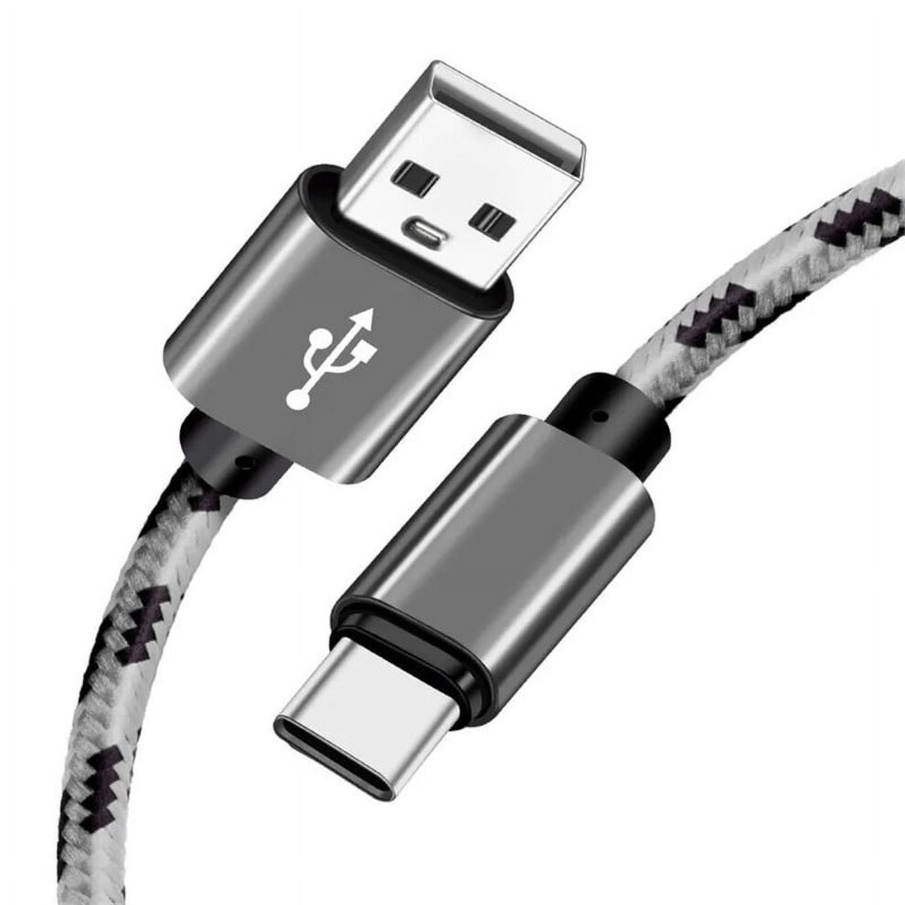Afflux Usb-A To Usb-C Charging Cable 10Ft Gray 940684191055