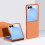 Samsung Galaxy Z Flip7 Case Orange Shockproof PC 1