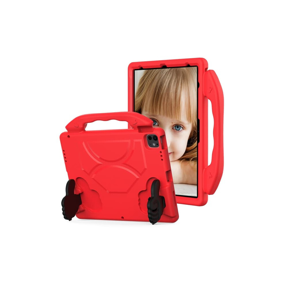 Ipad Pro 12.9 Inch Eva Shockproof Case With Thumb Grip Red 962029427346