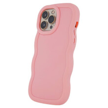 Cás Candy atá comhoiriúnach le iPhone15 6.1" Bándearg Bándearg