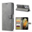 Samsung Galaxy S21 Ultra leather case grey 1