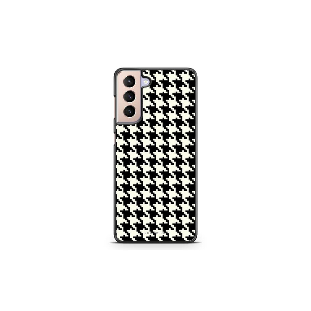 Bjornberry Case For Samsung Galaxy S21 Dog Tooth Design 940684201891