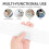 Jelly Roll Batting Strip Polyester/Cotton 6 Rolls White 5