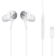 Afflux kompatibel med Samsung AKG USB-C trådbundna in-ear-hörlurar, vita