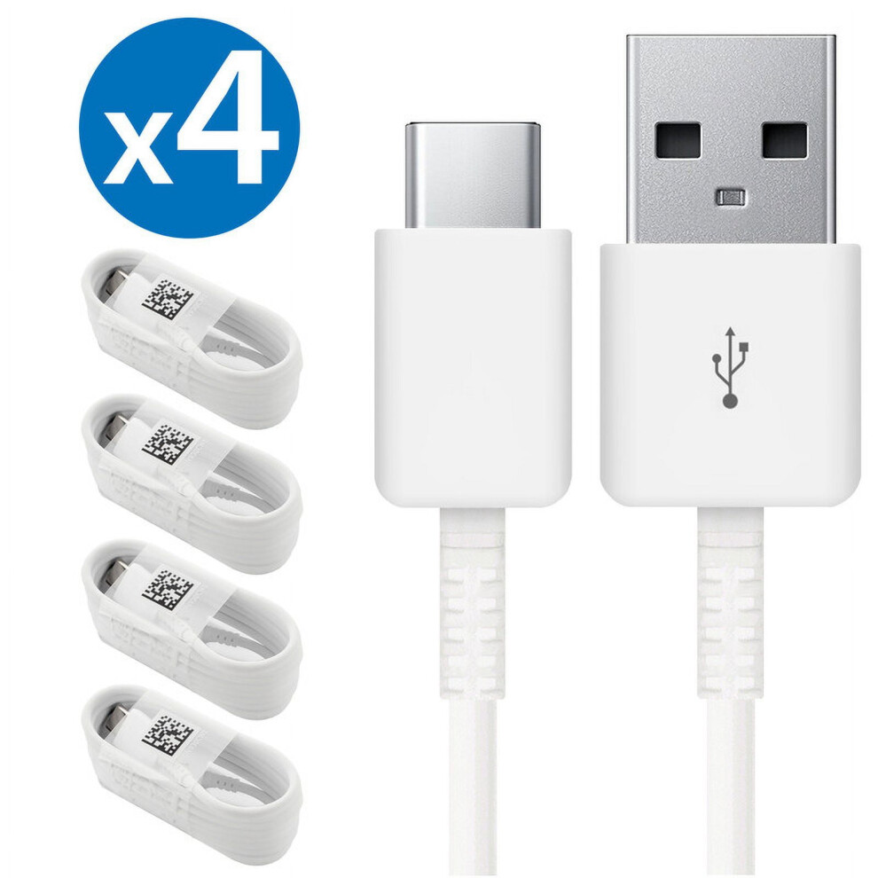 Afflux Usb-C Cable 4Ft 3A 4 Pack White 940684191833