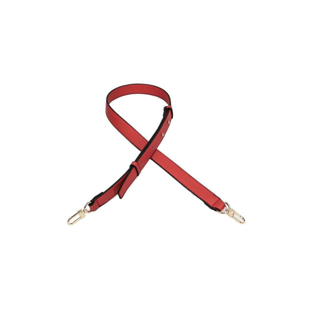 Genuine Leather Handbag Red Crossbody Shoulder Strap 962029762980
