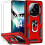 Xiaomi Redmi Note 14 Pro Plus 5G case with ring and 2 red 1