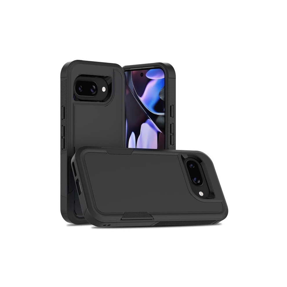 Google Pixel 9A Case Shockproof Hybrid Black 962029429289