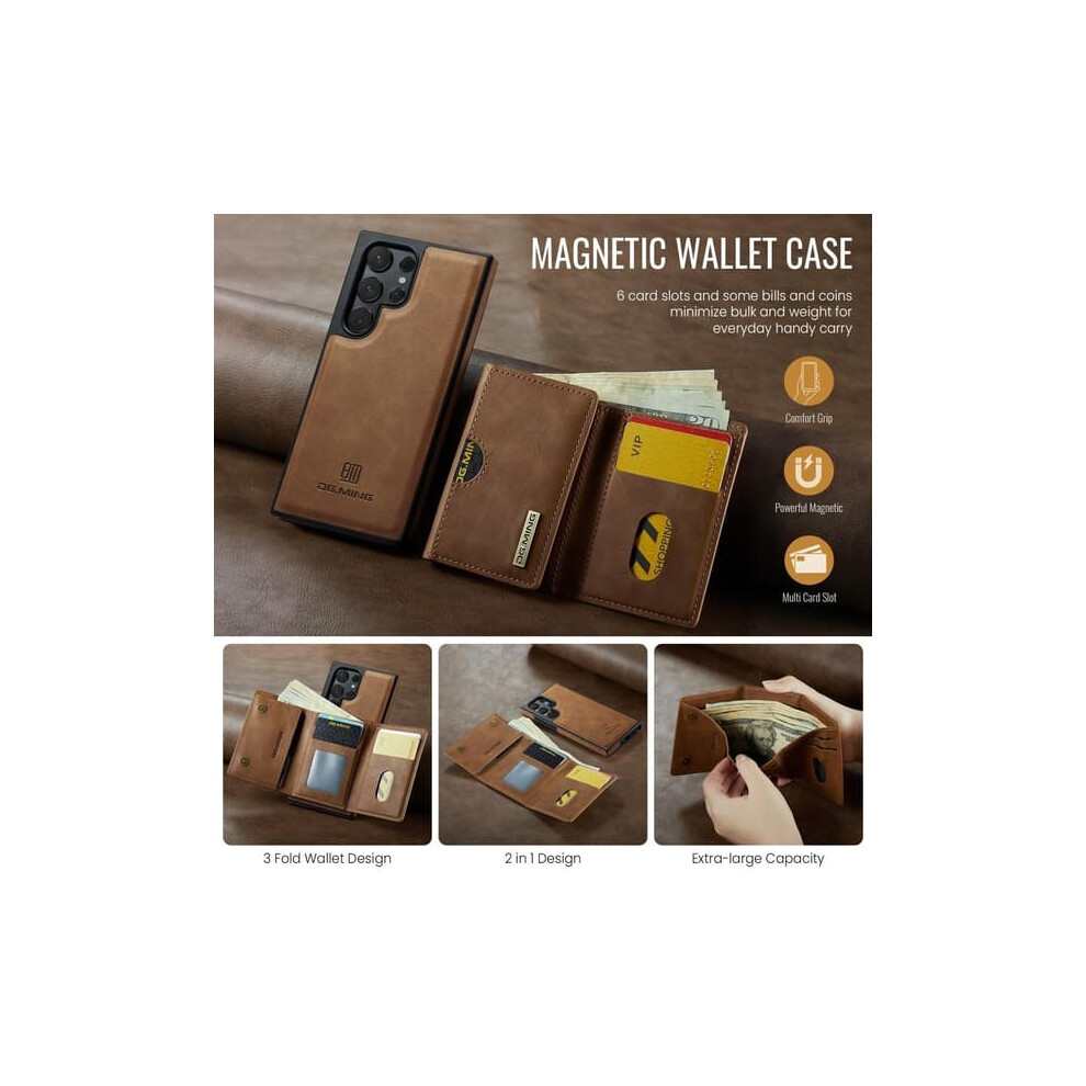 Dg.ming M6 Leather Case For Samsung Galaxy S22 Rfid 962029429463