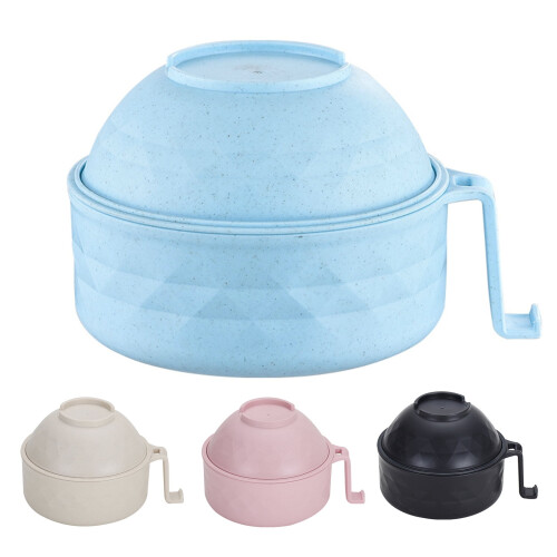 Walbest black noodle bowl set 6-piece 2
