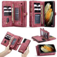 CASEME Galaxy S21 Plus case 2-in-1 red