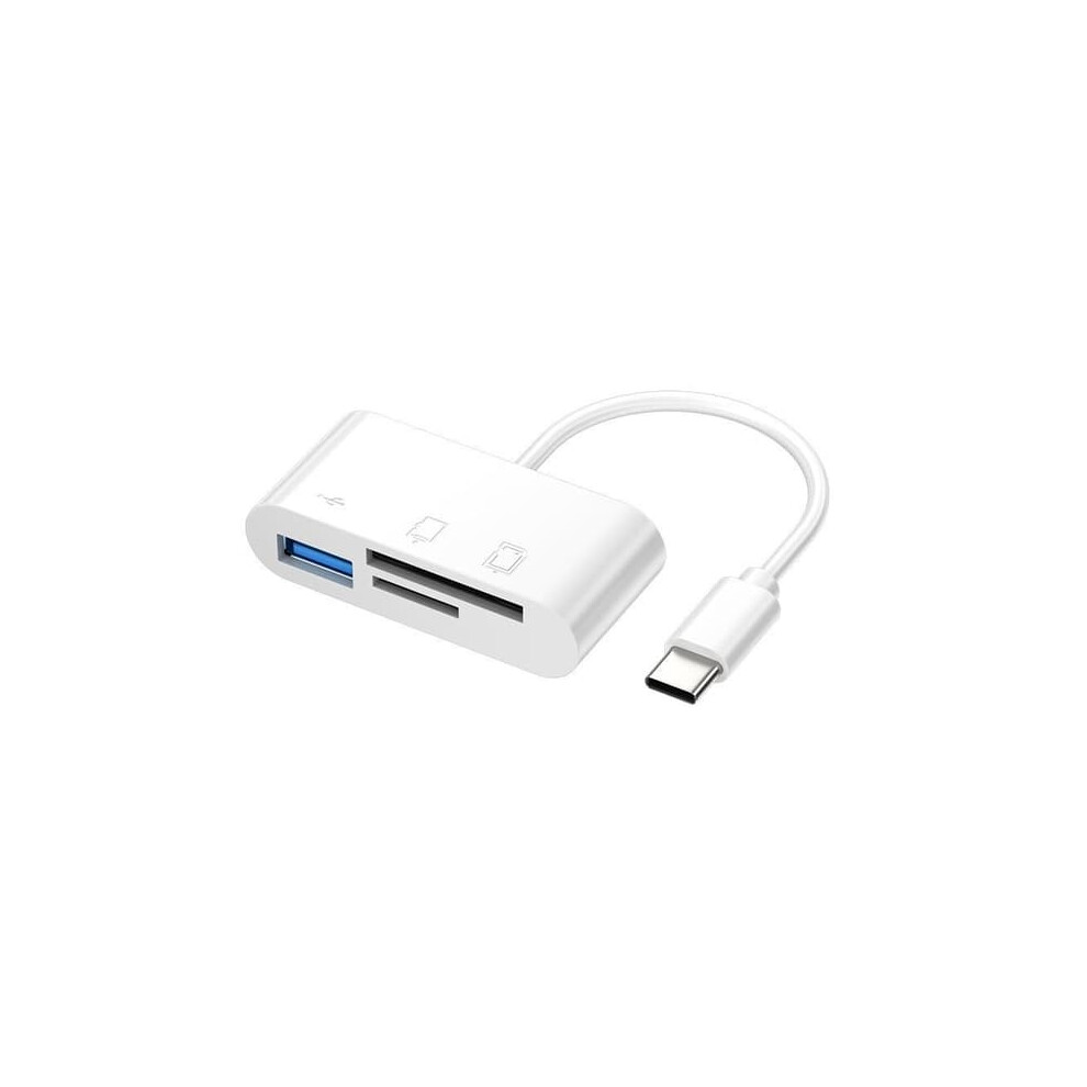 Memory Card Reader For Iphone Sd Tf Usb-C Lightning 962029419457