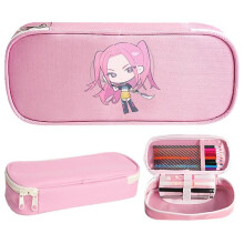 KPop Demon Hunters pencil case anime print single layer
