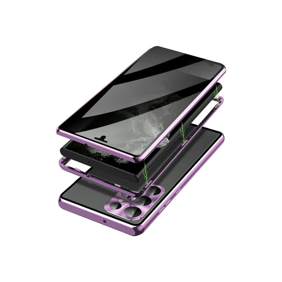 Privacy Double Case For Samsung S23 Ultra Purple 962029746232