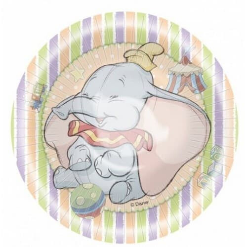 Dumbo Paper Cups Multicolored 6-pack