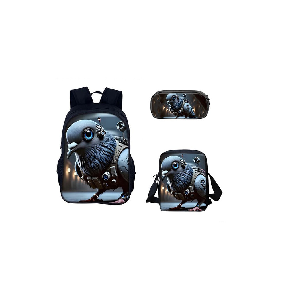 Brainrot Student Backpack Set Italian Style 3-Piece