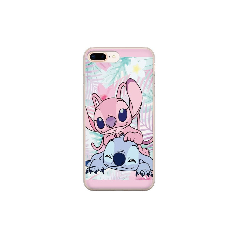 Iphone 8 Plus Transparent Case With Stitch Design 940684201945