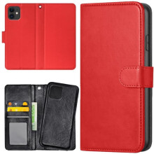 iPhone 11 wallet case red