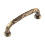 Utopia Alley cabinet pull handle vintage antique brass 10 3