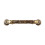 Utopia Alley cabinet pull handle vintage antique brass 10 5
