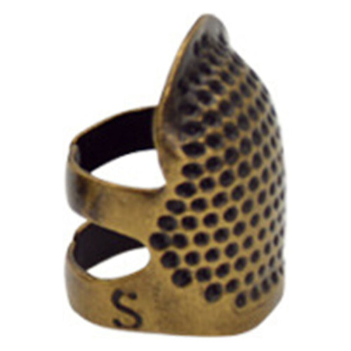 Walbest copper sewing thimble adjustable finger protector 1