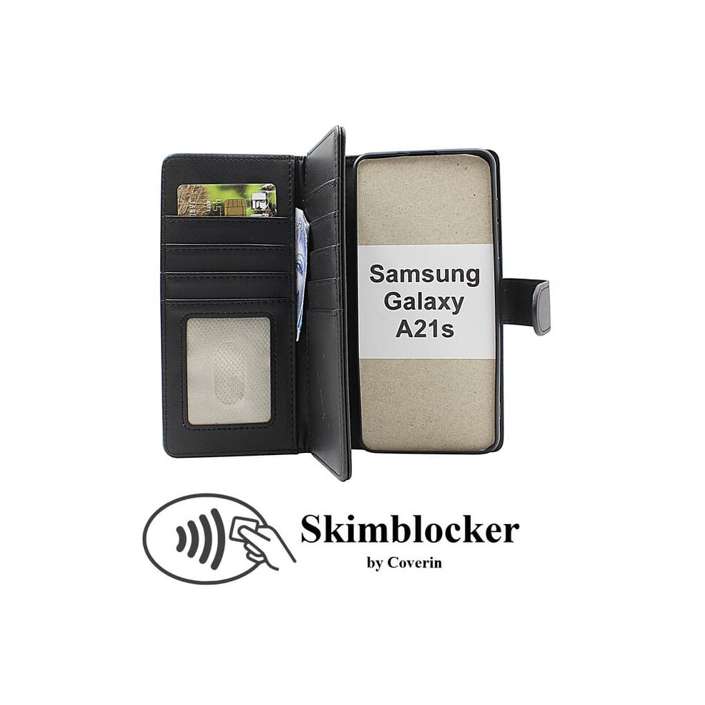 Skimblocker Xl Wallet For Samsung Galaxy A21s Black 940684204571