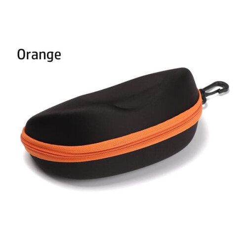 Hard glasses case orange