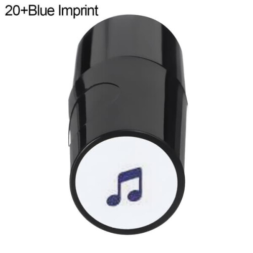 Golf ball stamp marker blue imprint 20+