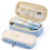 Pencil case light blue large capacity 1 piece 1