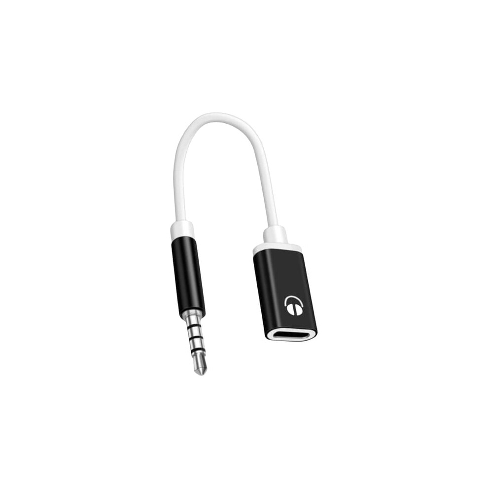3.5Mm Male To Usb-C Female Audio Adapter Black 962029430841