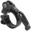 Aluminum Alloy Seatpost Clamp 31.8mm Quick Release Black 1
