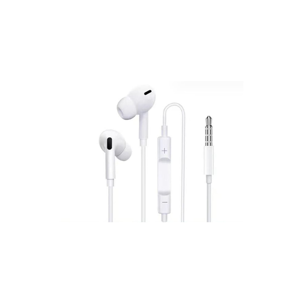 Wired Noise-Canceling Headphones For Iphone, 3.5Mm White 962029423584