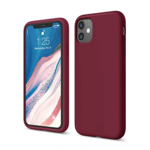 iPhone 11 case silicone red