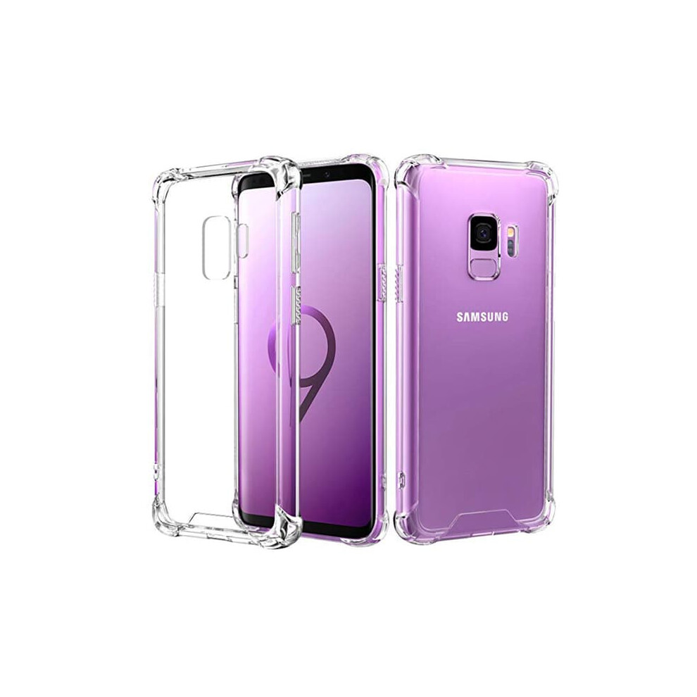 Samsung Galaxy S9 Air-Cushion Silicone Case Transparent 962029748120