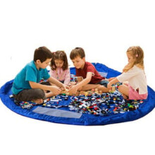 Children's mat 150 cm foldable with toy storage