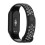 Λουράκι σιλικόνης για συμβατότητα με Xiaomi Mi Band8 Μαύρο+γκρι 1