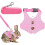 Rabbit Vest Harness and Leash Set Adjustable Soft Suit 1
