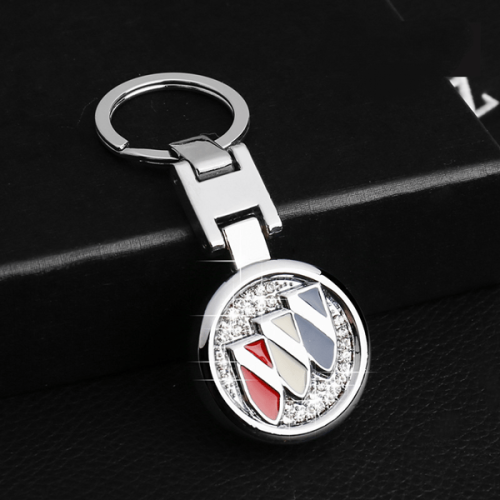 Bling Rhinestone Car Keychain for Buick Keys