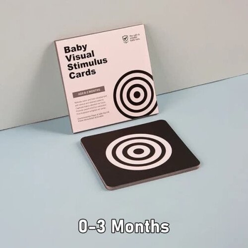 Baby Visual Cards High Contrast 0-3 Months Set