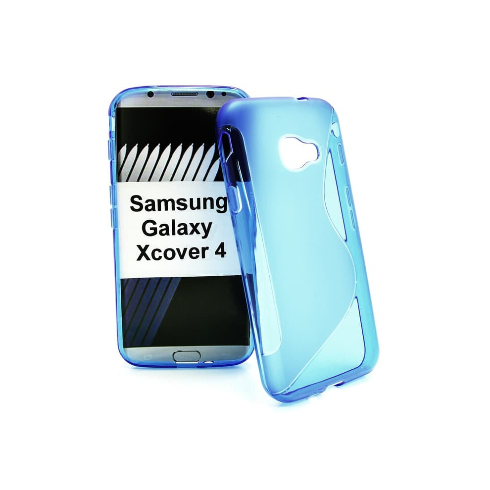 S-Line Cover For Samsung Galaxy Xcover 4 G390f Blue 962029433194