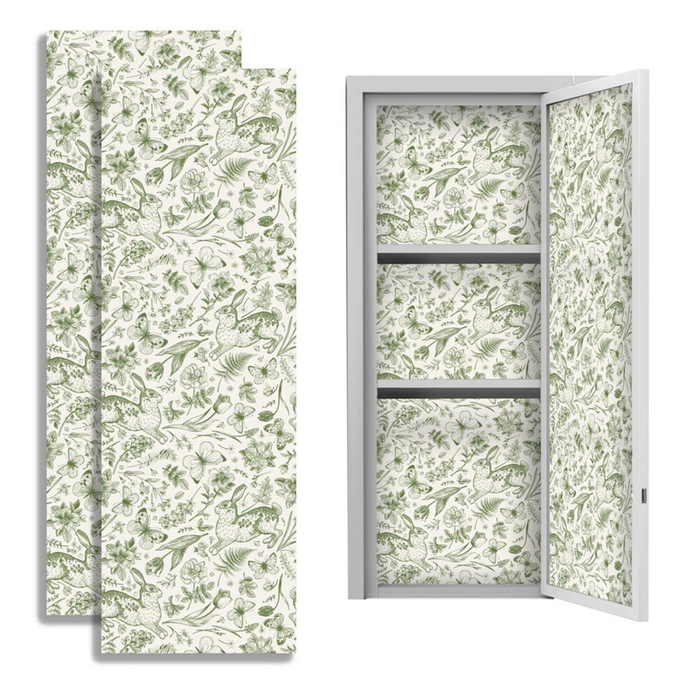 Magnetic Wallpaper Removable Waterproof 12X36 Inch 2 Pack 900223071705