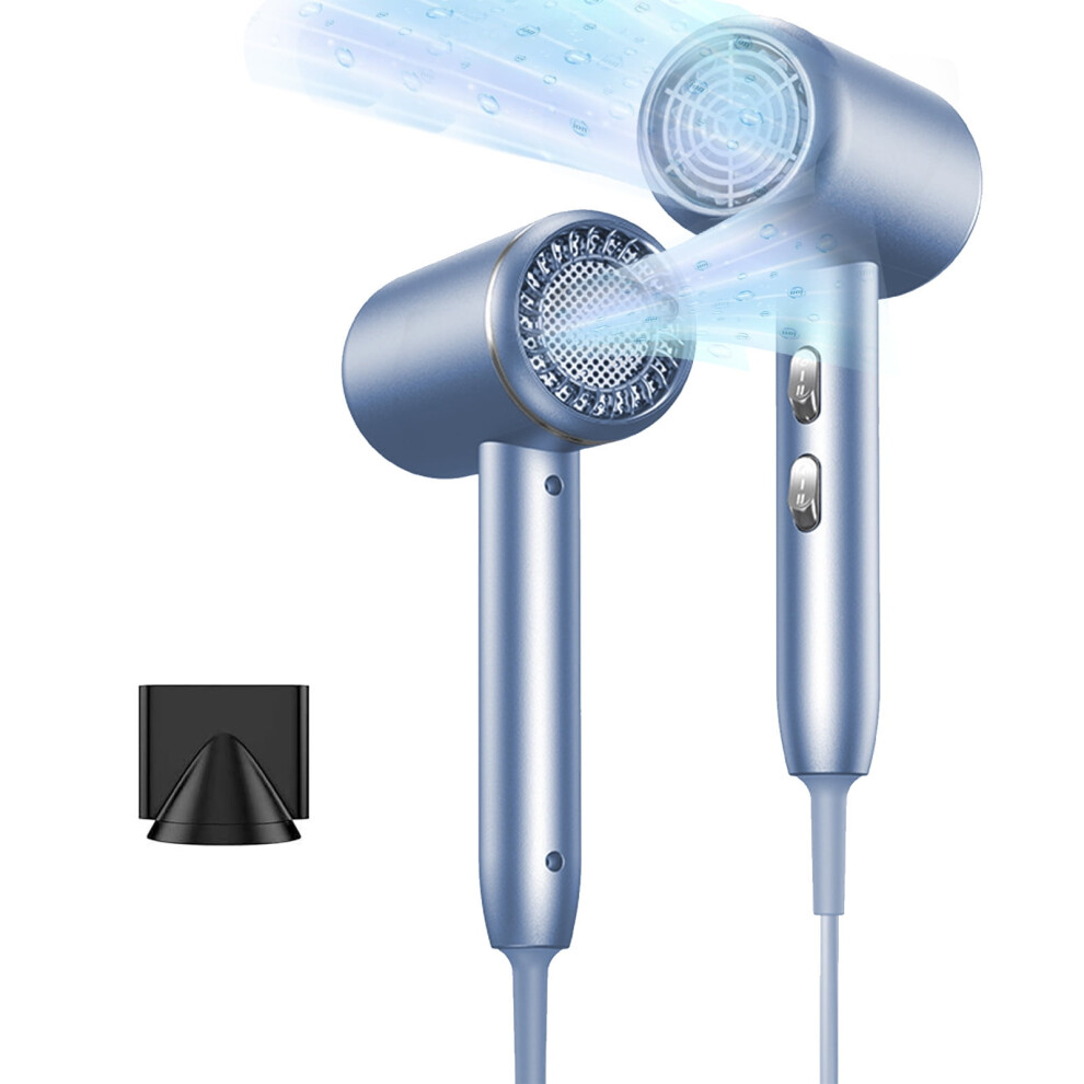 Electric Hair Dryer with Brushless Motor, Negative Ion, 3